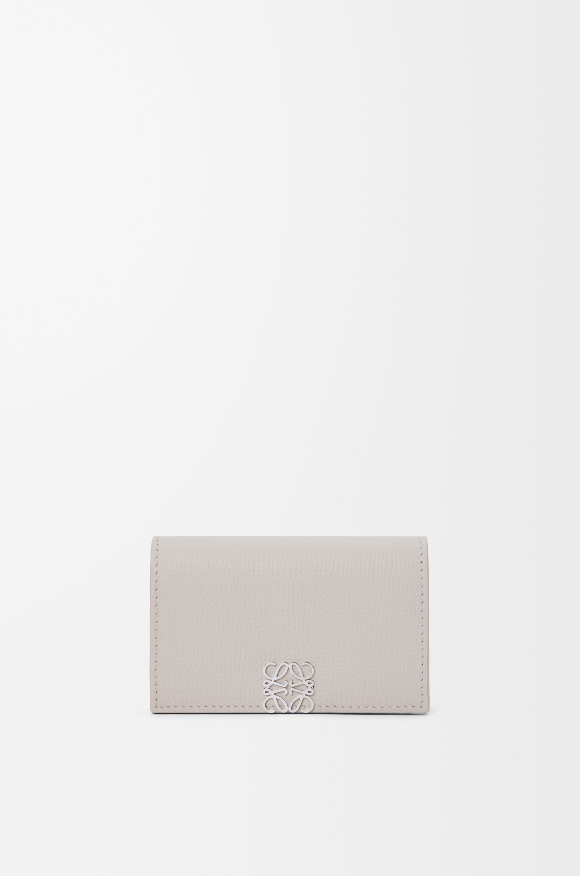 LOEWEアナグラムビジネスカードホルダー アナグラム ビジネスカードホルダー（ペブルグレインカーフ