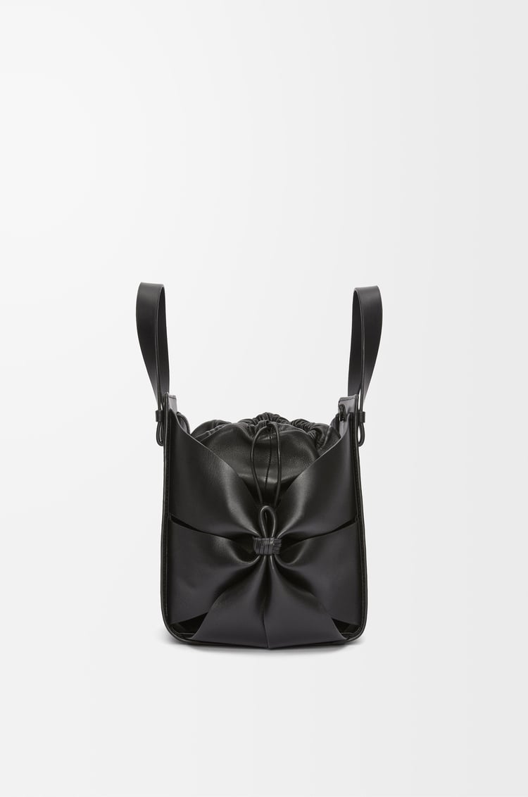 LOEWE Bolso Hammock Compact en piel de ternera Negro