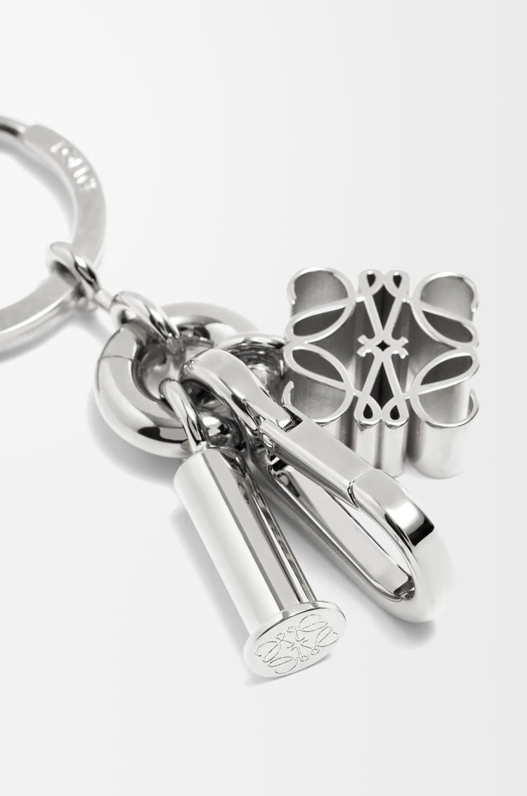 LOEWE Anagram 鑰匙圈 銀色