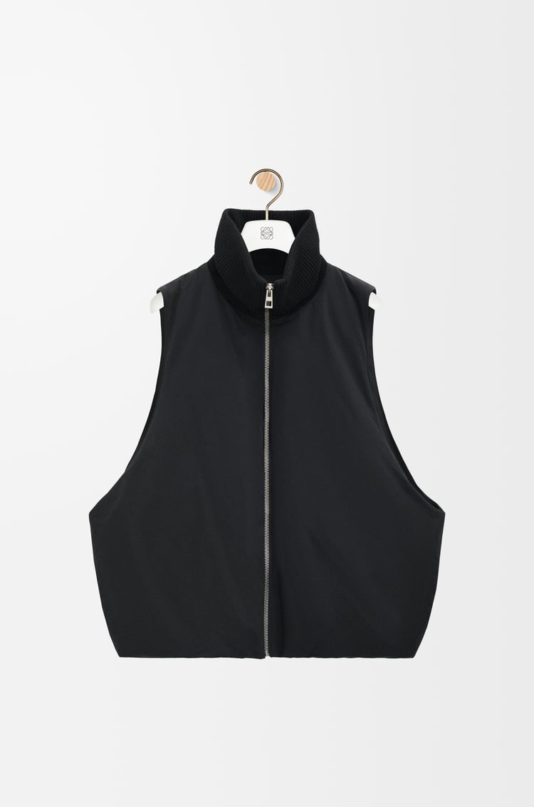 LOEWE パファー ベスト（テクニカルコットン） ブラック