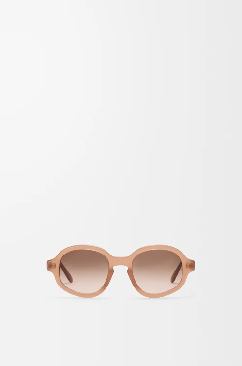 LOEWE Delta Slim sunglasses Milky Caramel