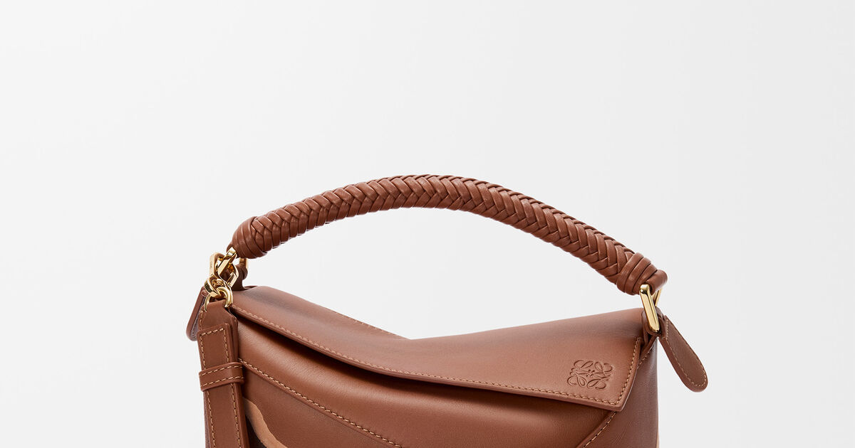 新品同様 ロエベ LOEWE アマソナ 36 ハンド バッグ レザー ブラウン  