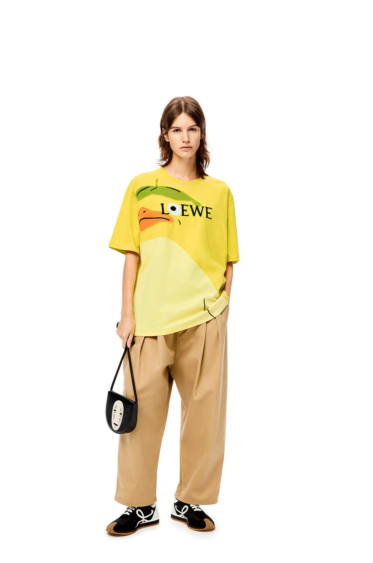 LOEWE Otori-Sama T-shirt in cotton Yellow pdp_rd