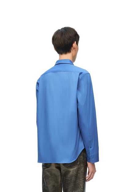 LOEWE Camisa en algodón Azul Riviera plp_rd