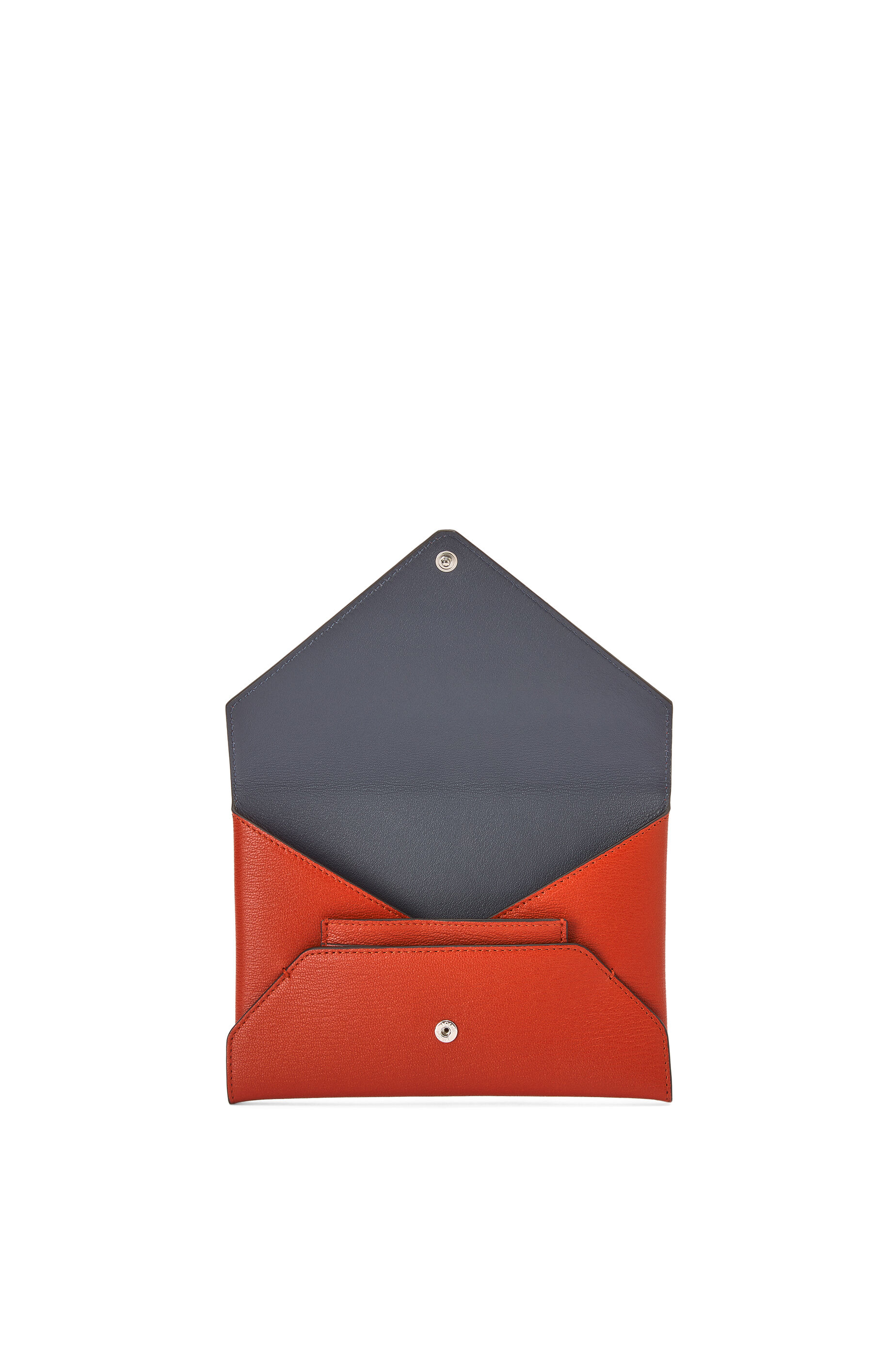 Envelope pouch in goatskin Red Orange LOEWE