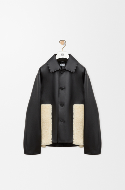 LOEWE Jacket in nappa lambskin Black