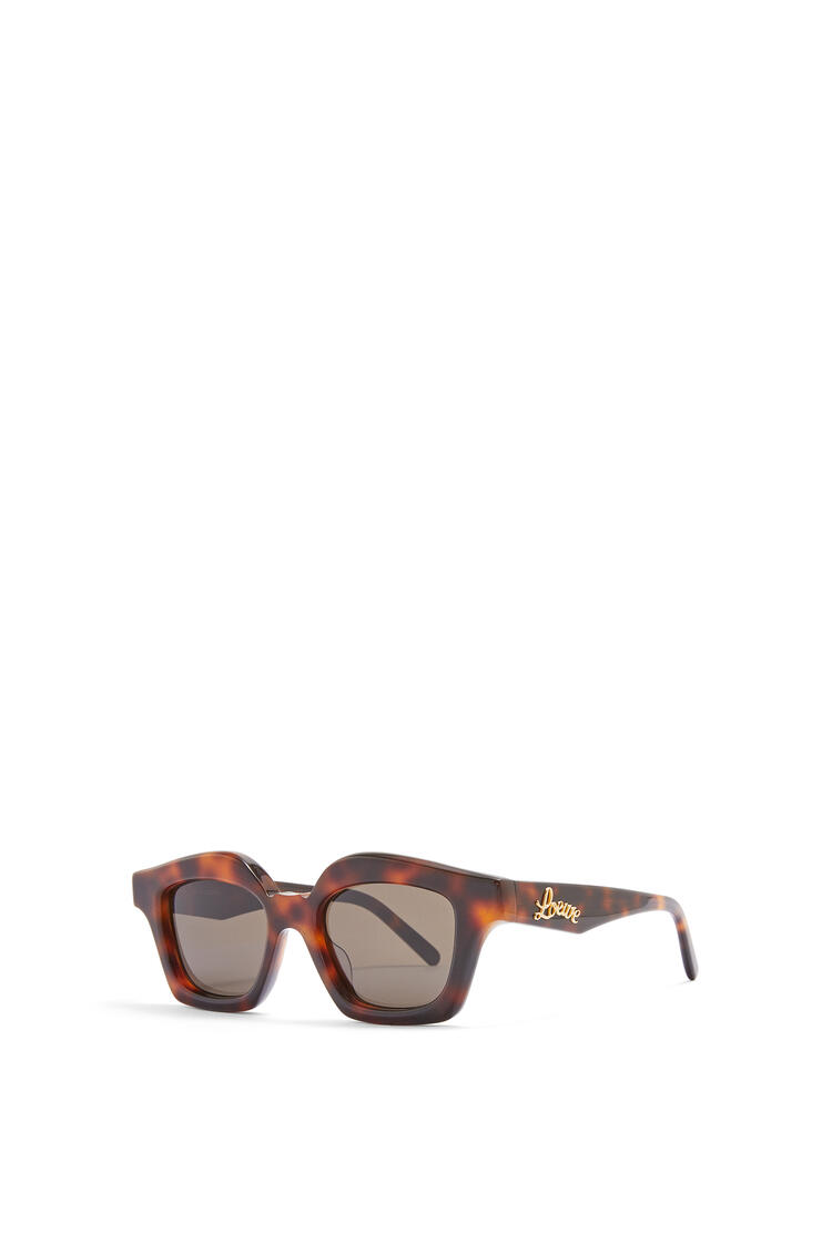 LOEWE Small browline sunglasses in acetate Shiny Classic Havana pdp_rd