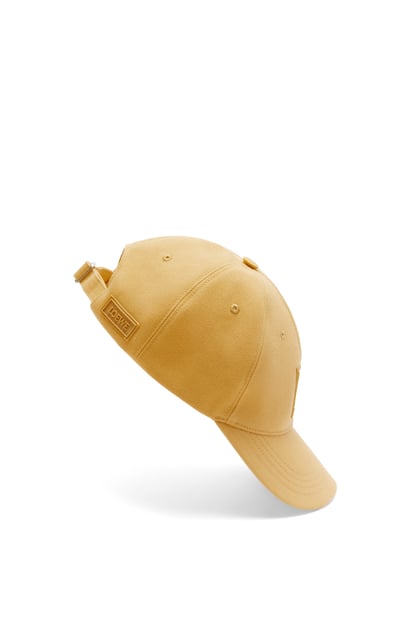 LOEWE Patch cap in canvas Gold plp_rd