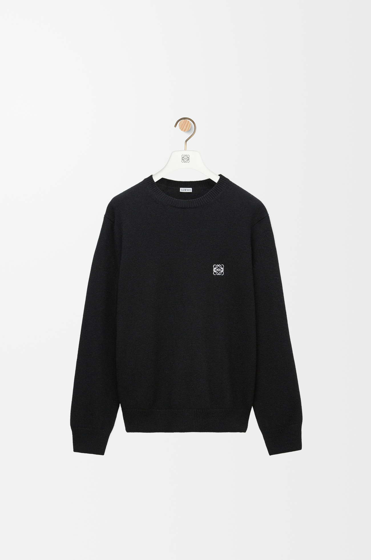 LOEWE Jersey en lana Negro