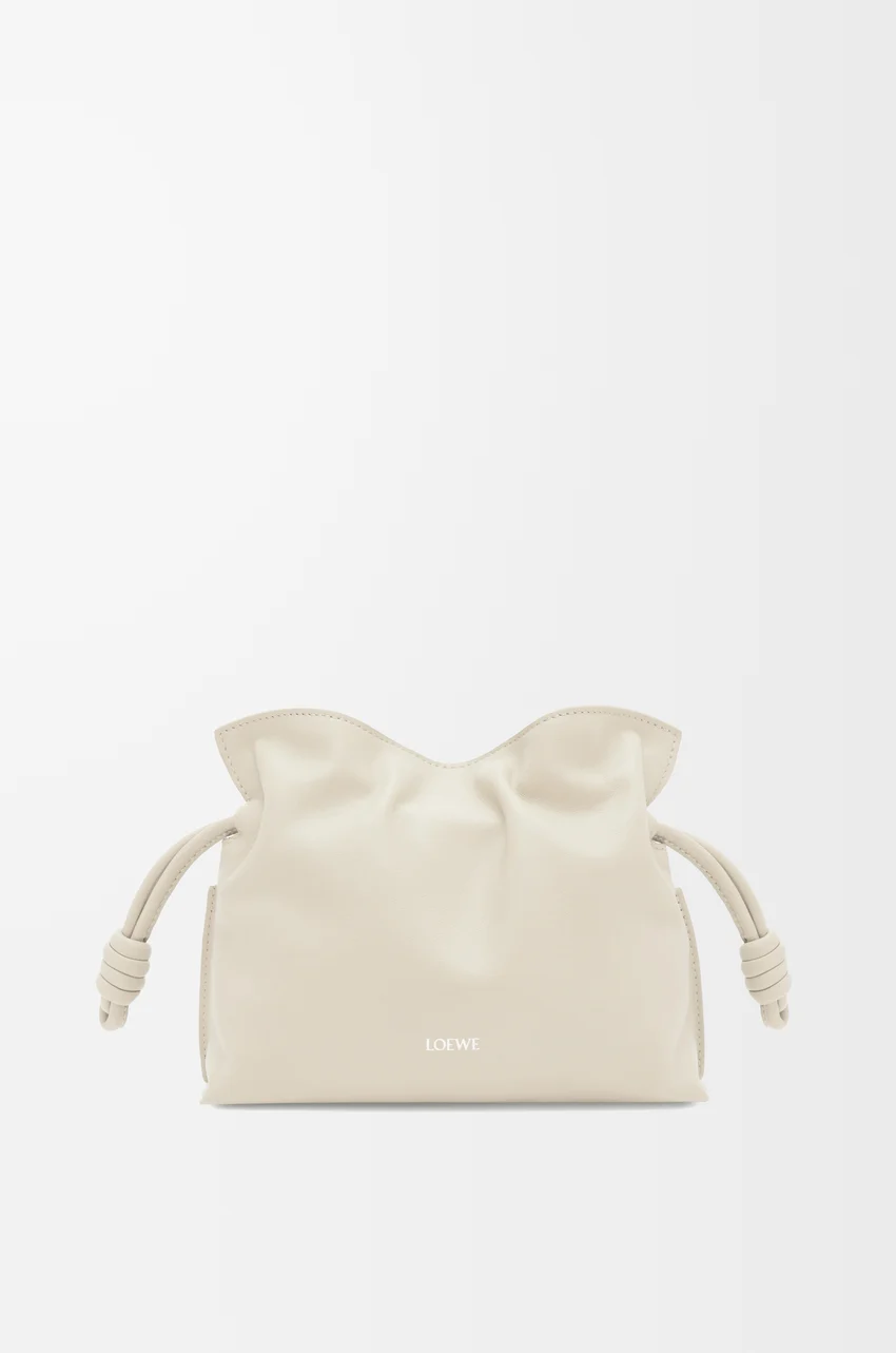Mini Flamenco clutch in nappa calfskin