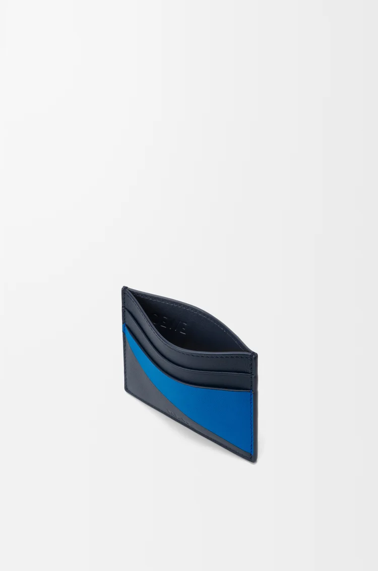 LOEWE フラッグ プレーン カードホルダー（クラシックカーフ） ディープネイビー/ロイヤルアズール