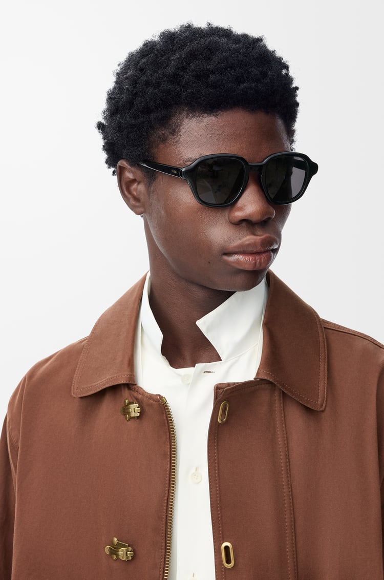 LOEWE Slim Alpha 太阳镜 黑色