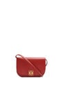 LOEWE ゴヤ アコーディオン クラッチ(シルク カーフ) ディープレッド