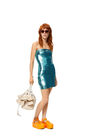 LOEWE Sequin bustier mini dress in viscose Sky Blue pdp_rd