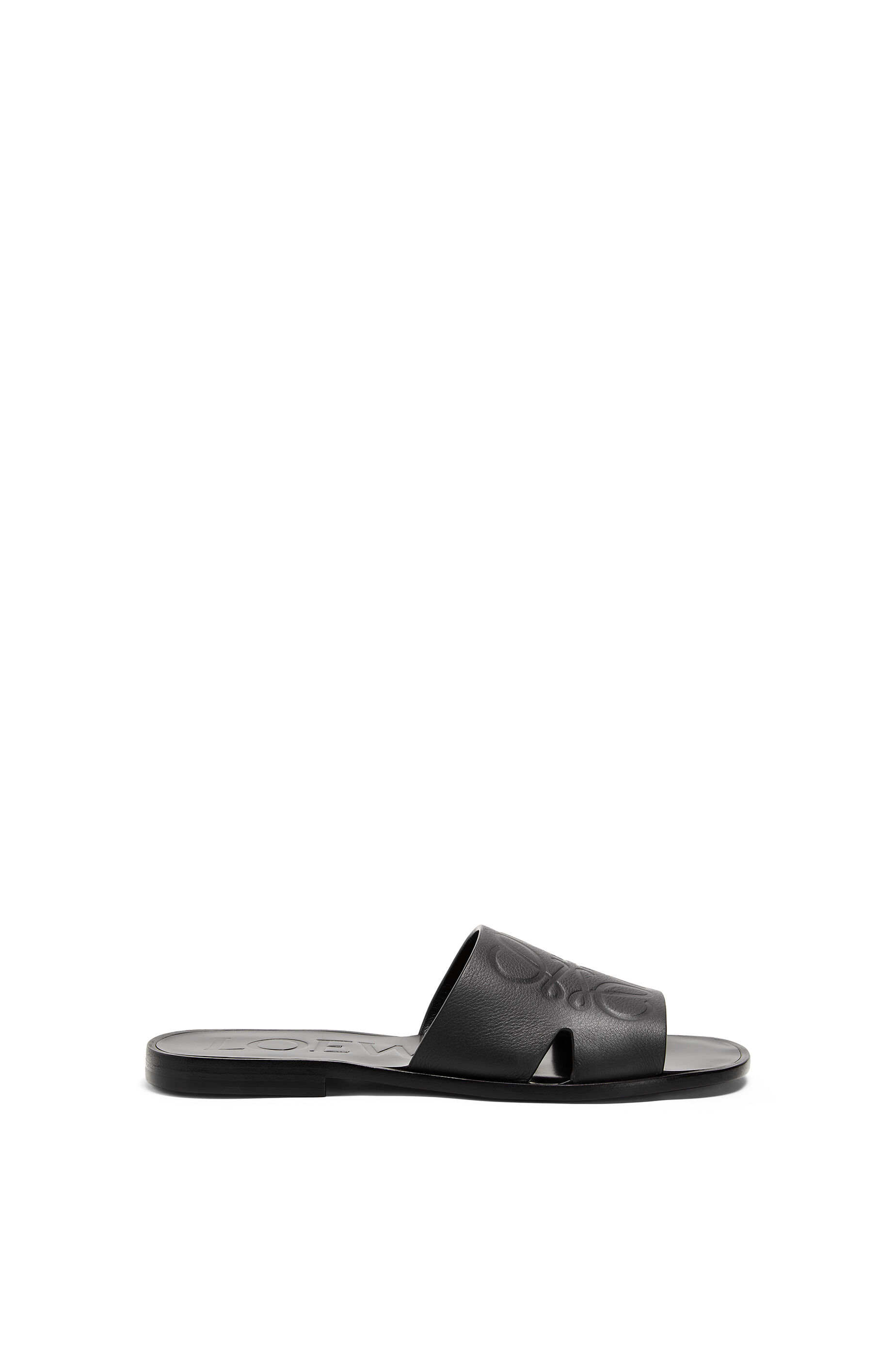 Anagram mule in calfskin Black LOEWE