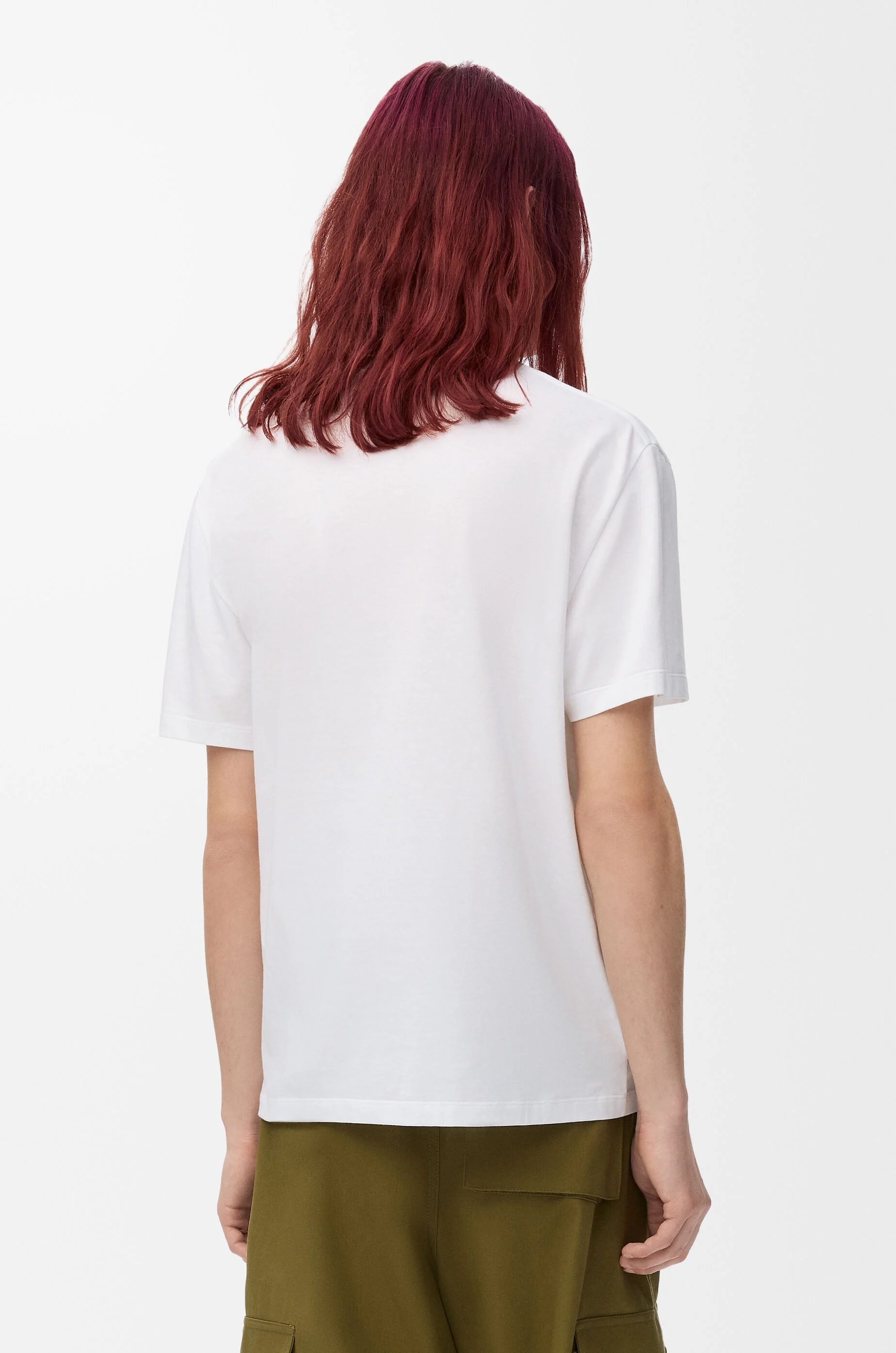 リラックスフィット Tシャツ（コットン） ホワイト - LOEWE