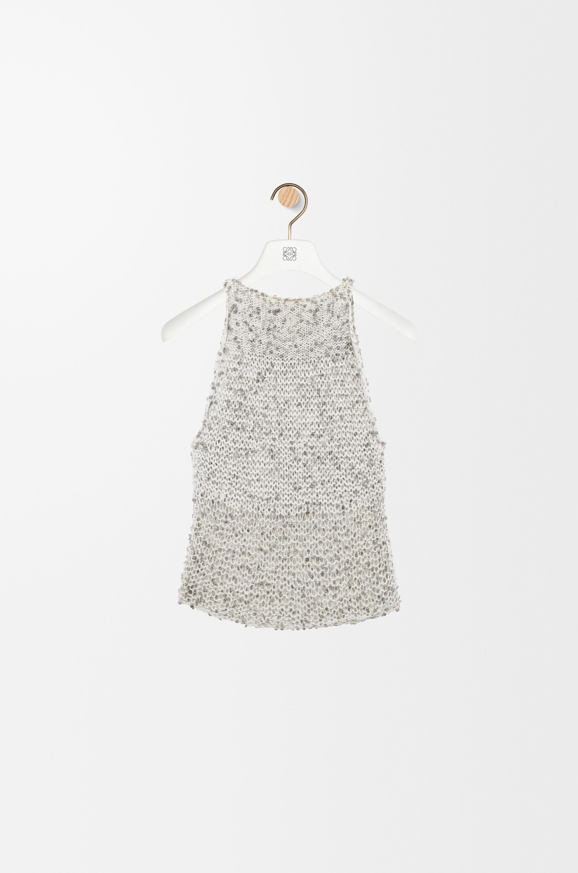 Top in cotton blend White - LOEWE Top in cotton blend White - LOEWE