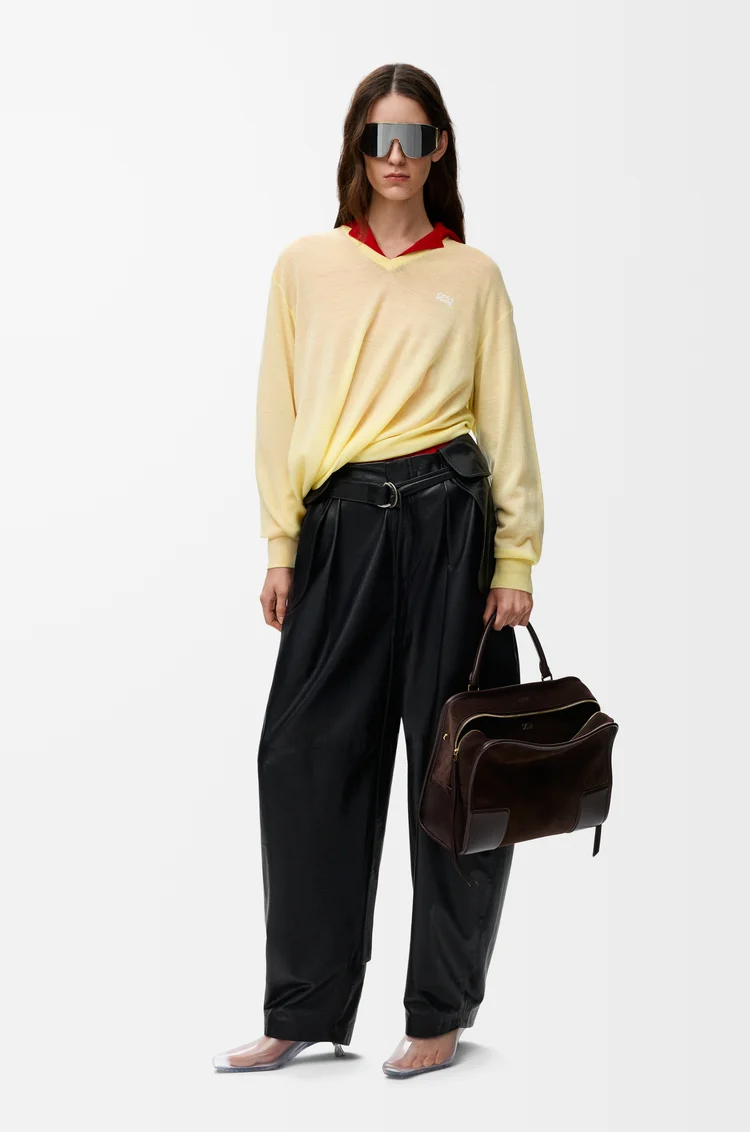 LOEWE Sweater in wool Light Yellow