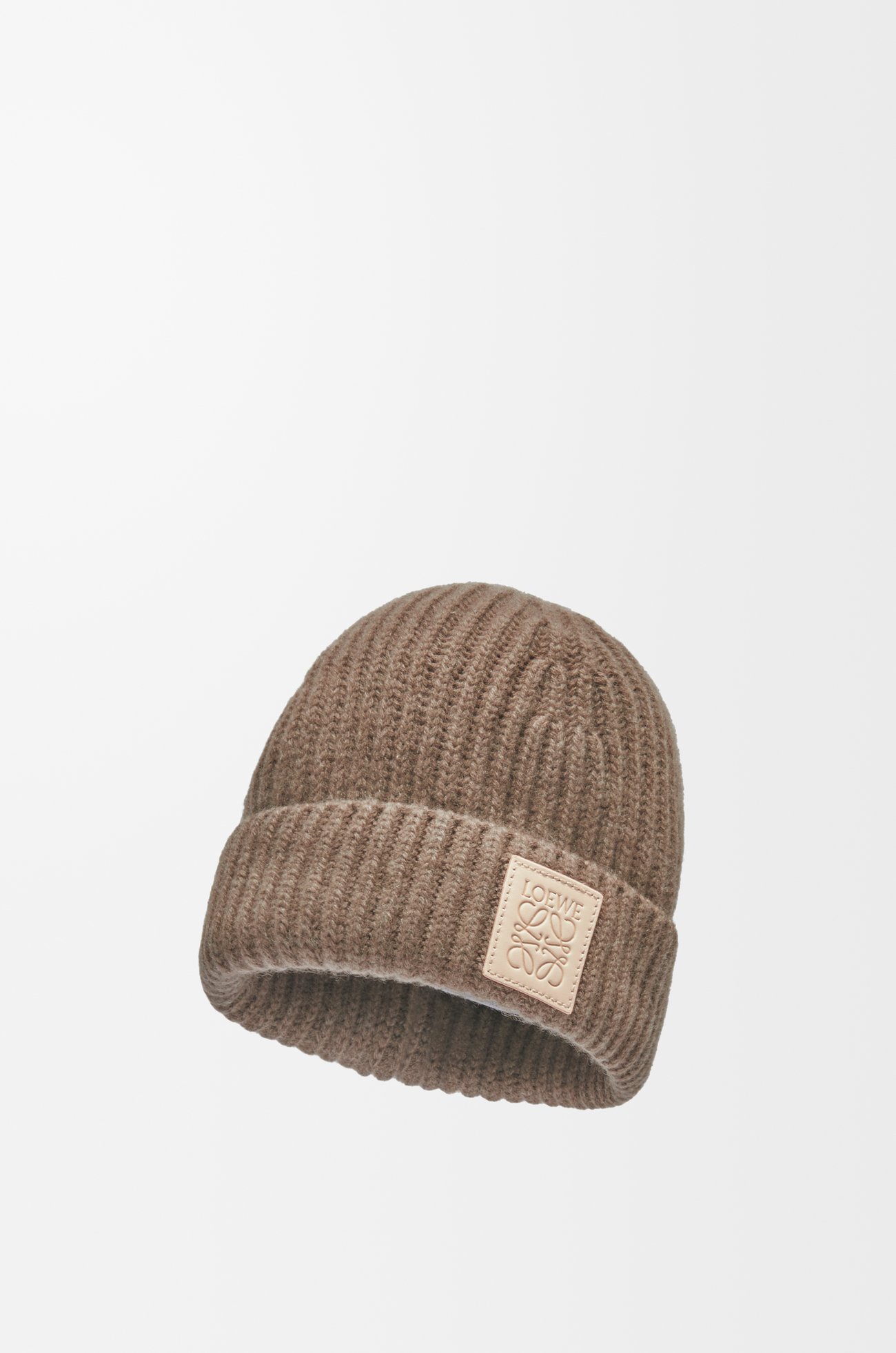 LOEWE Beanie in cashmere Beige