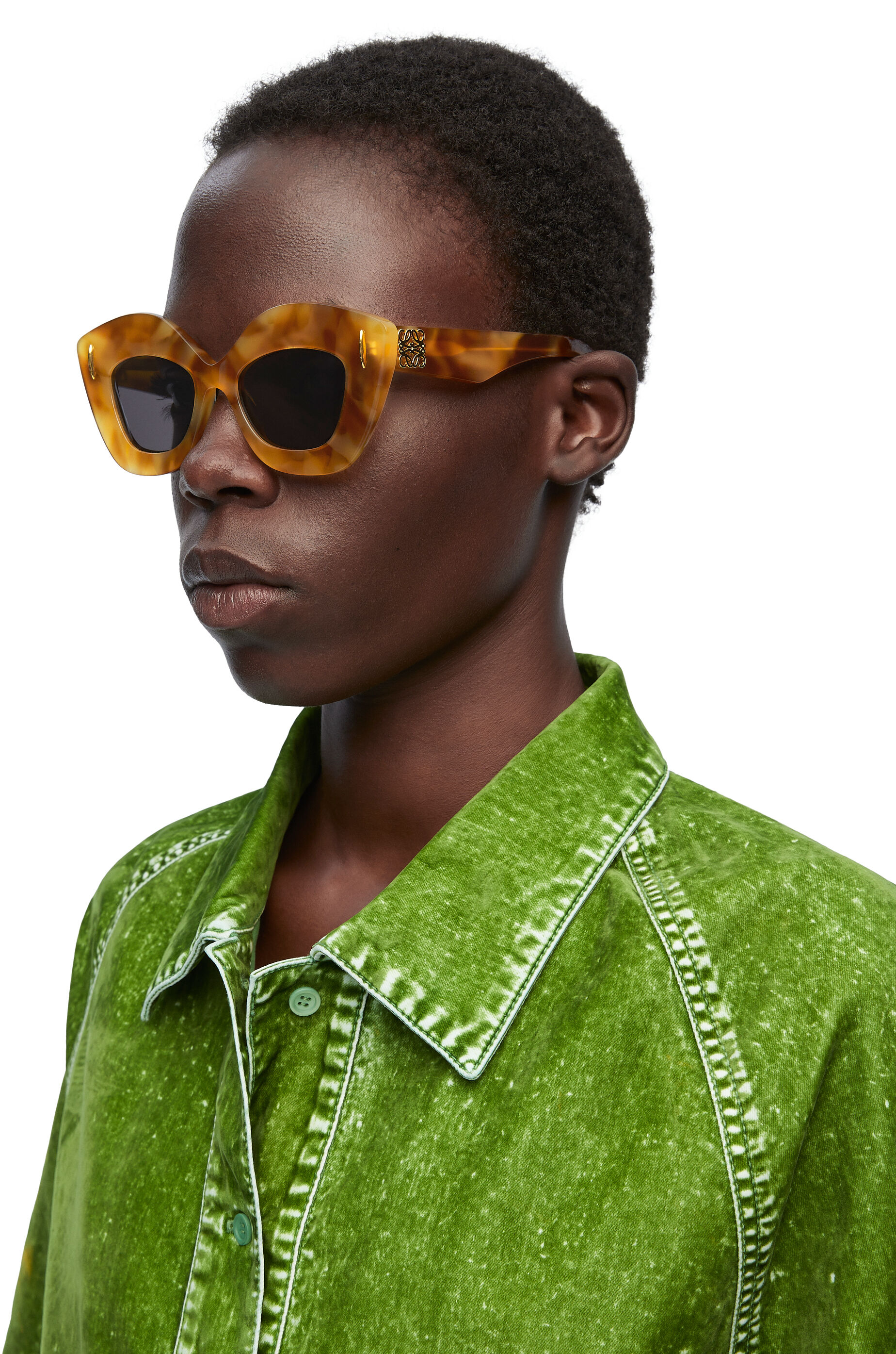 Loewe geometric cat eye outlet sunglasses