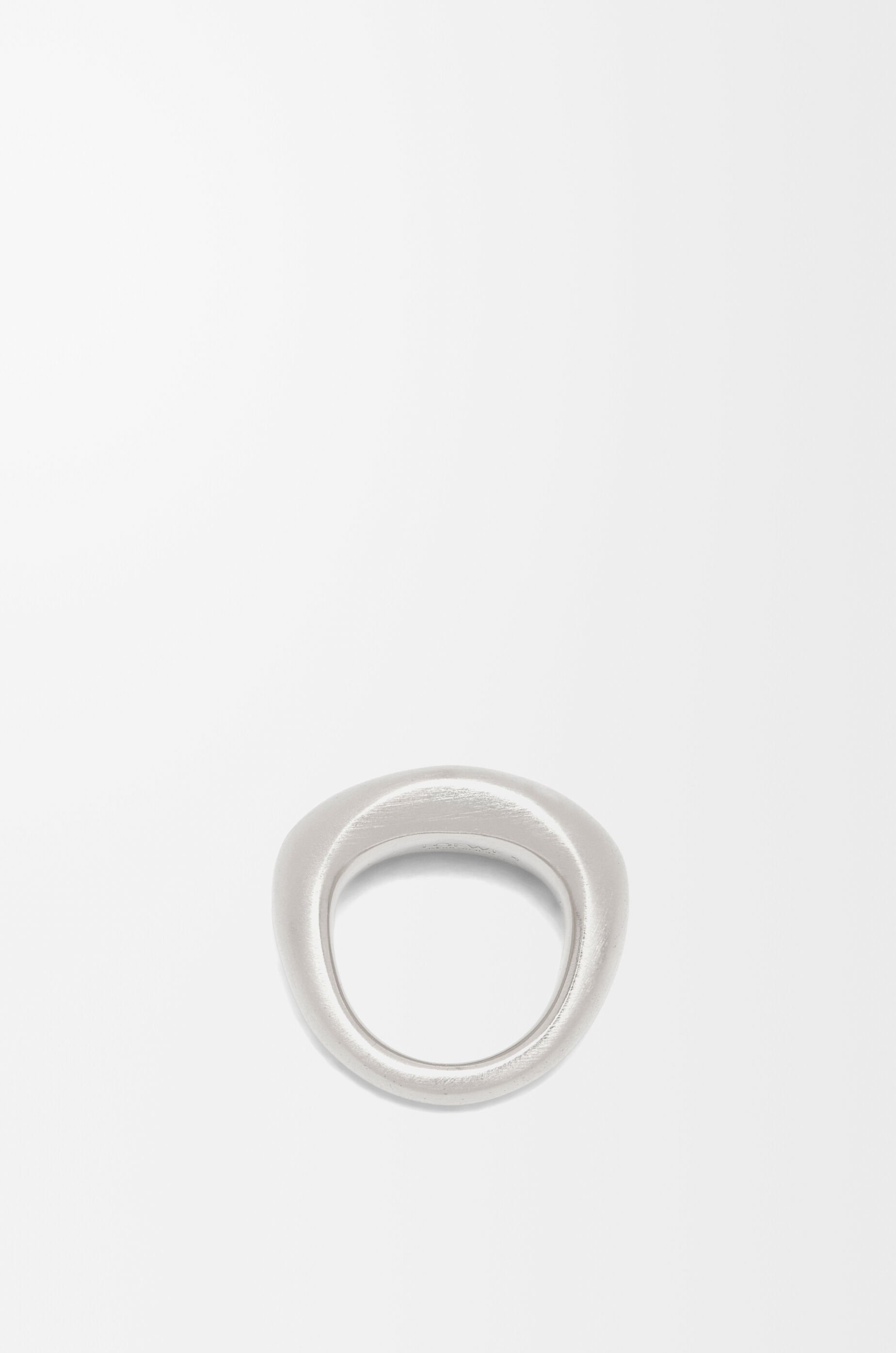 Signet ring in sterling silver Silver - LOEWE Signet ring in sterling silver Silver - LOEWE