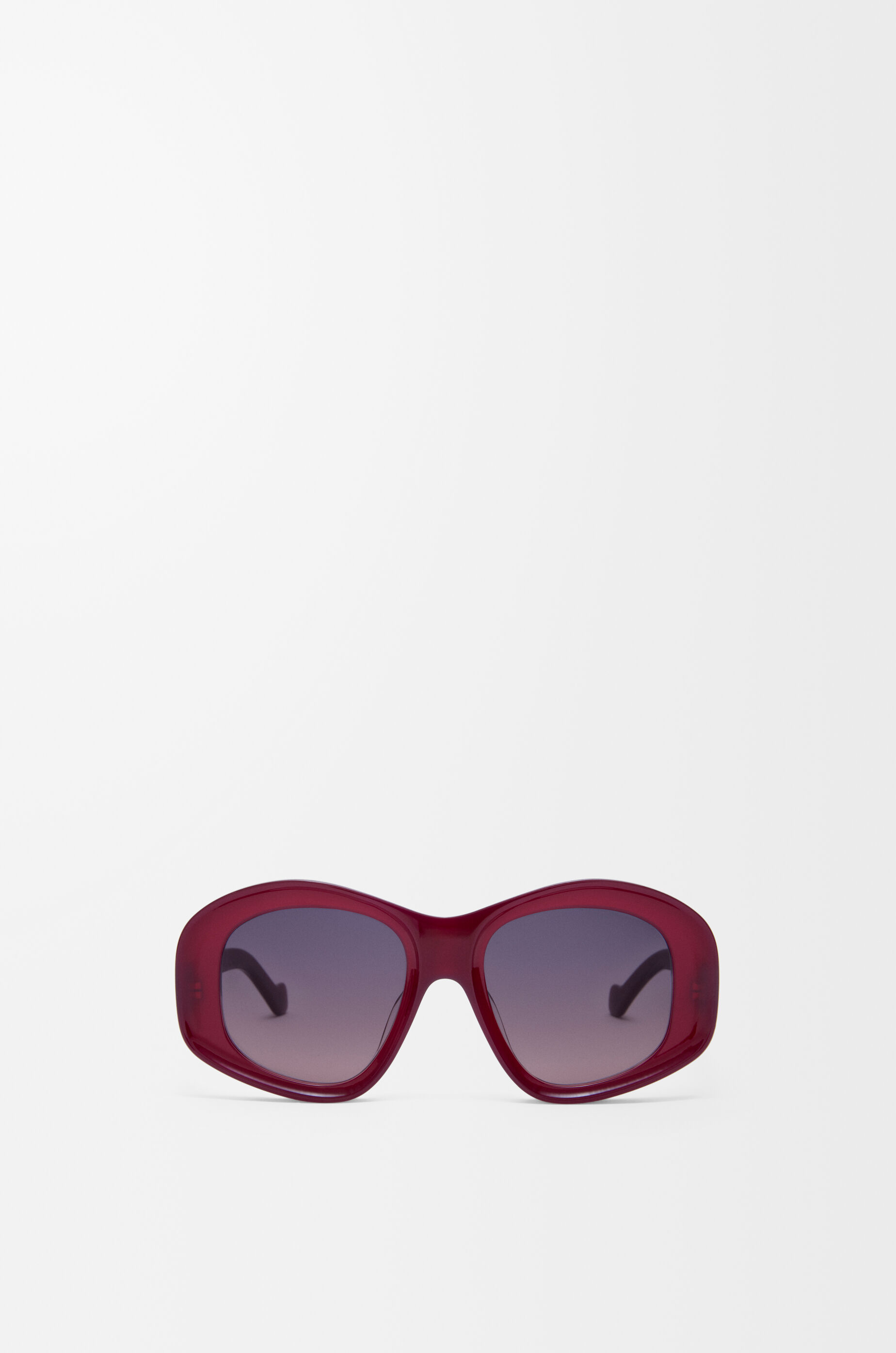 Beveled Pentagon sunglasses Red - LOEWE