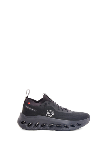 LOEWE Cloudtilt sneaker in polyester All Black