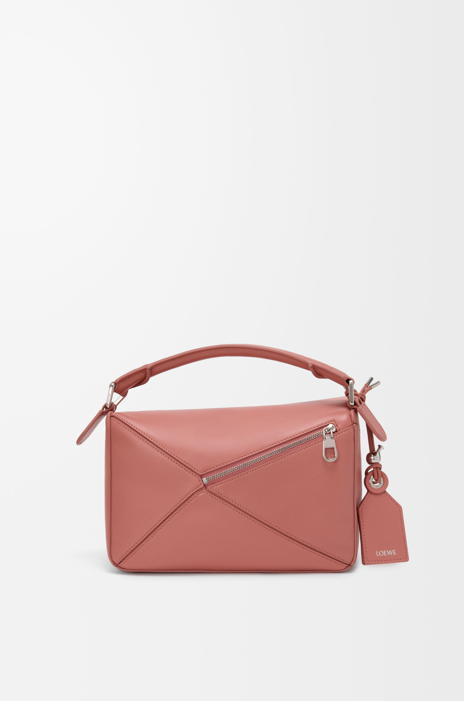 LOEWE Small Featherlight Puzzle bag in nappa lambskin Blush