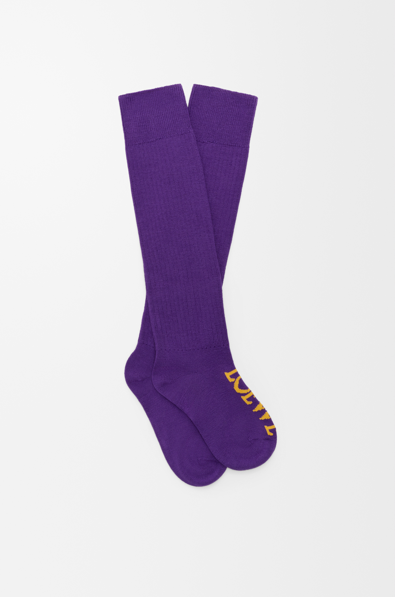 LOEWE Chaussettes en laine Violet