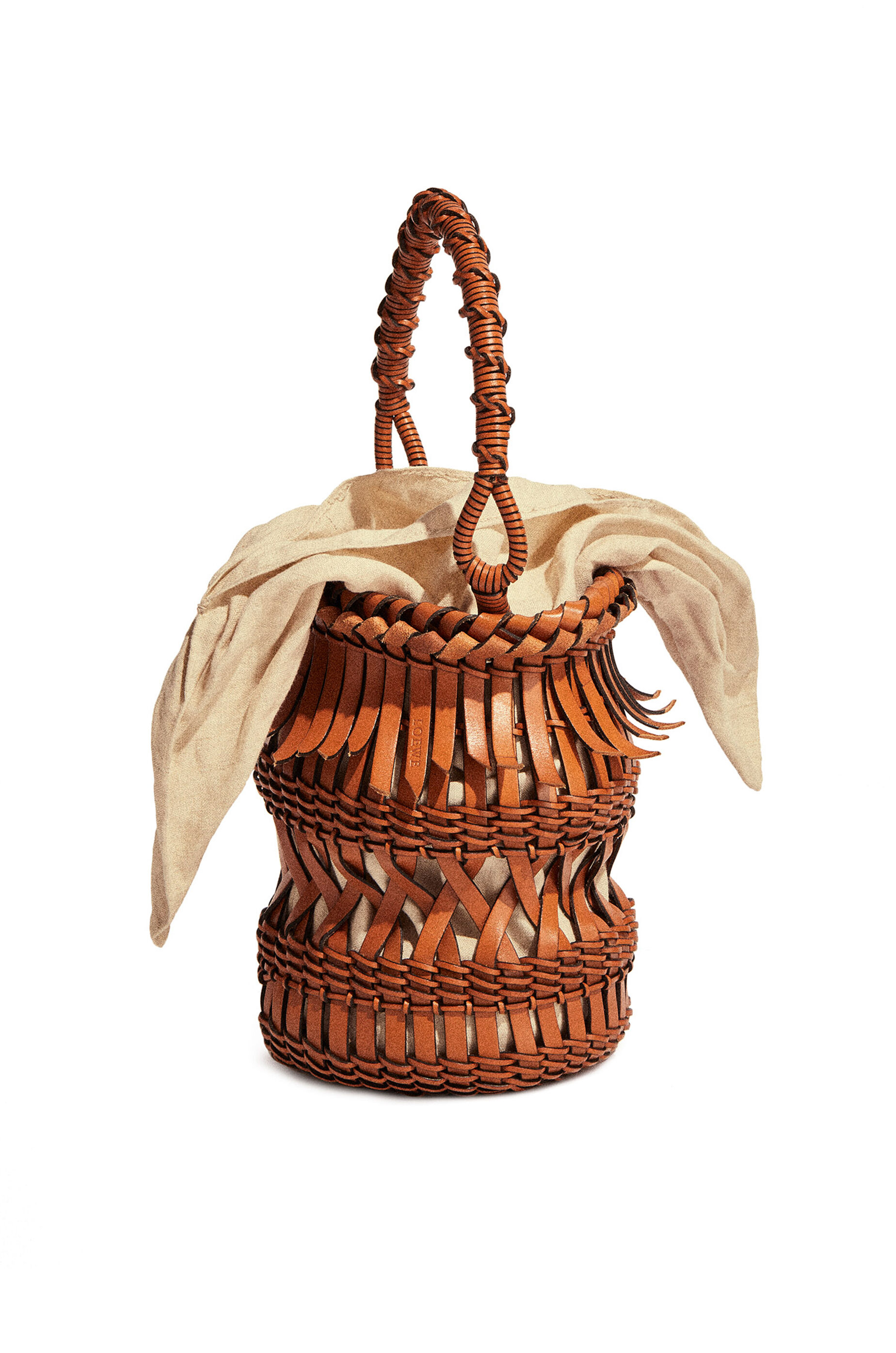 Bolso mimbre online loewe