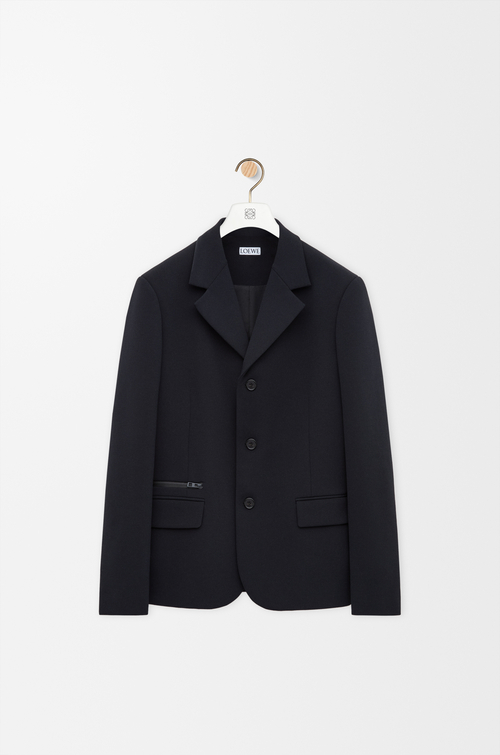 LOEWE ジャケット（ストレッチウールブレンド） ブラック