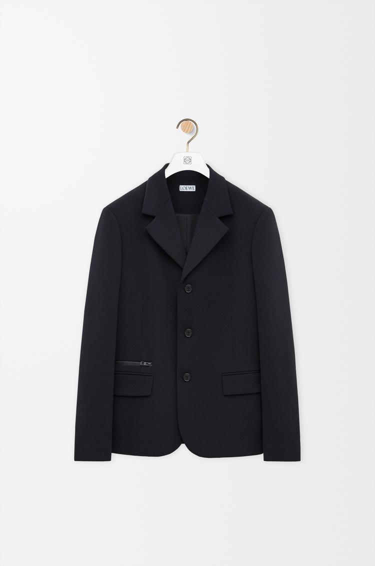 LOEWE ジャケット（ストレッチウールブレンド） ブラック