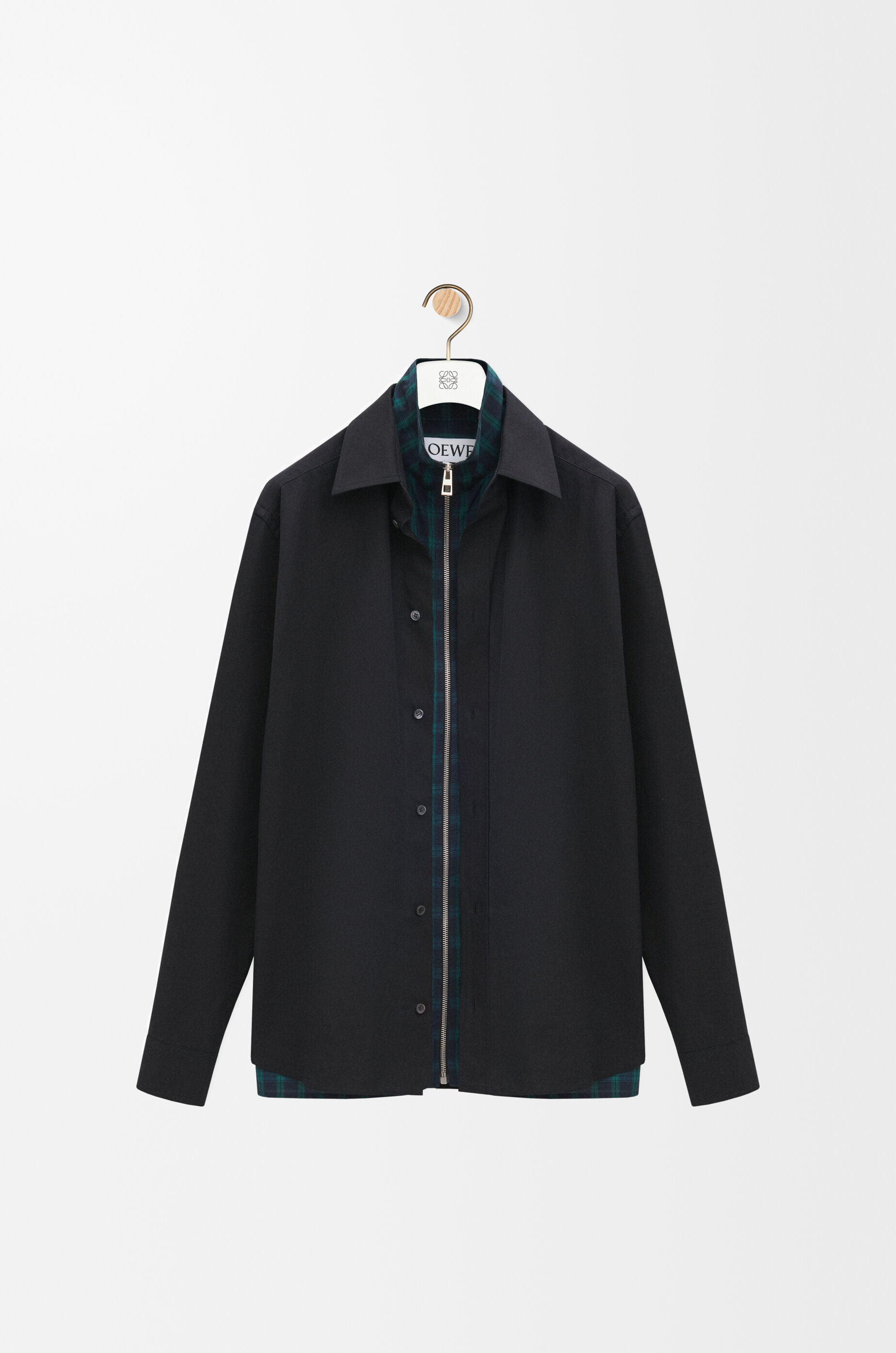 Shirt in wool Black - LOEWE