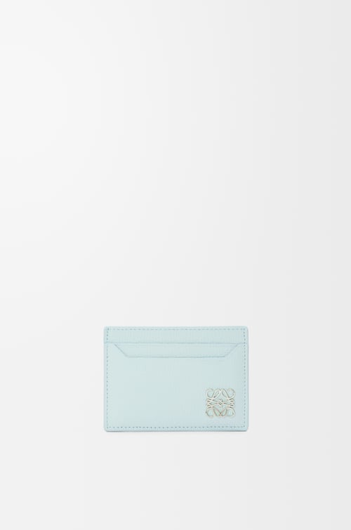 LOEWE アナグラム プレーン カードホルダー（ペブルグレインカーフ） フローズン