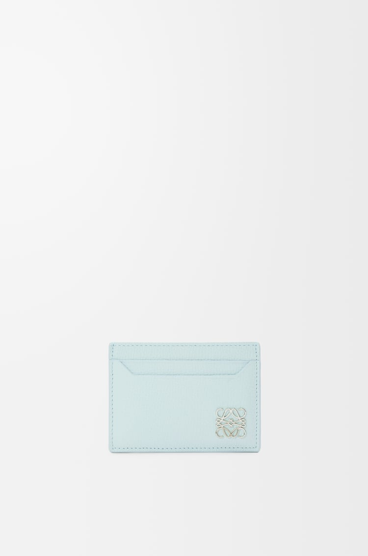 LOEWE アナグラム プレーン カードホルダー（ペブルグレインカーフ） フローズン