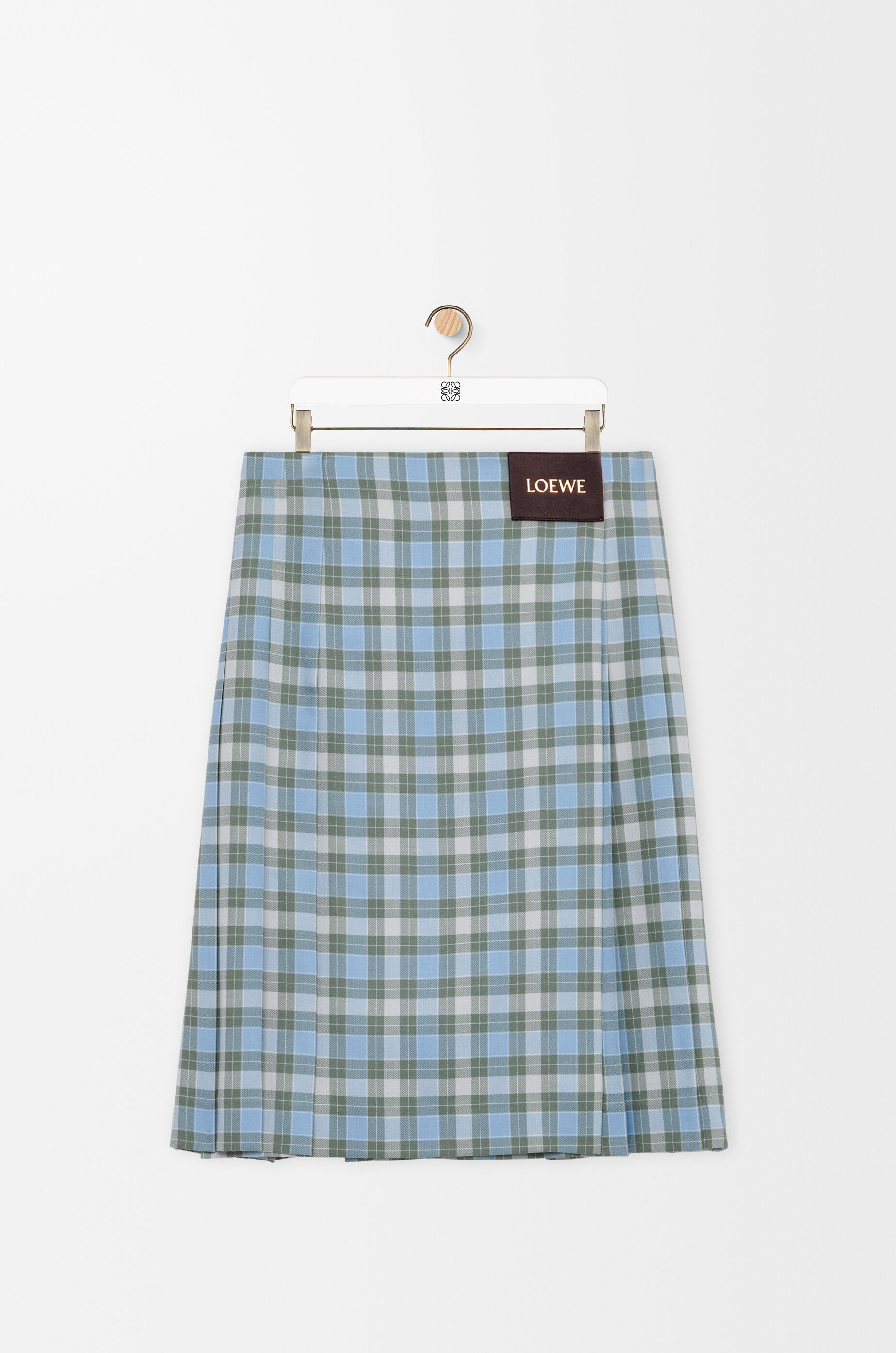 LOEWE ロエベ ロングスカート プリーツスカート バイカラー BE1803Skirt バイカラープリーツロングスカート – MASHA Naoko