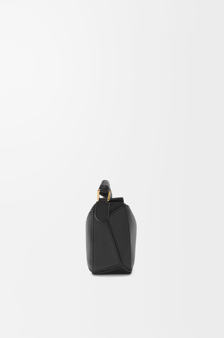 LOEWE Mini Puzzle bag in smooth calfskin Black