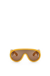 LOEWE Wave mask sunglasses Earth Yellow
