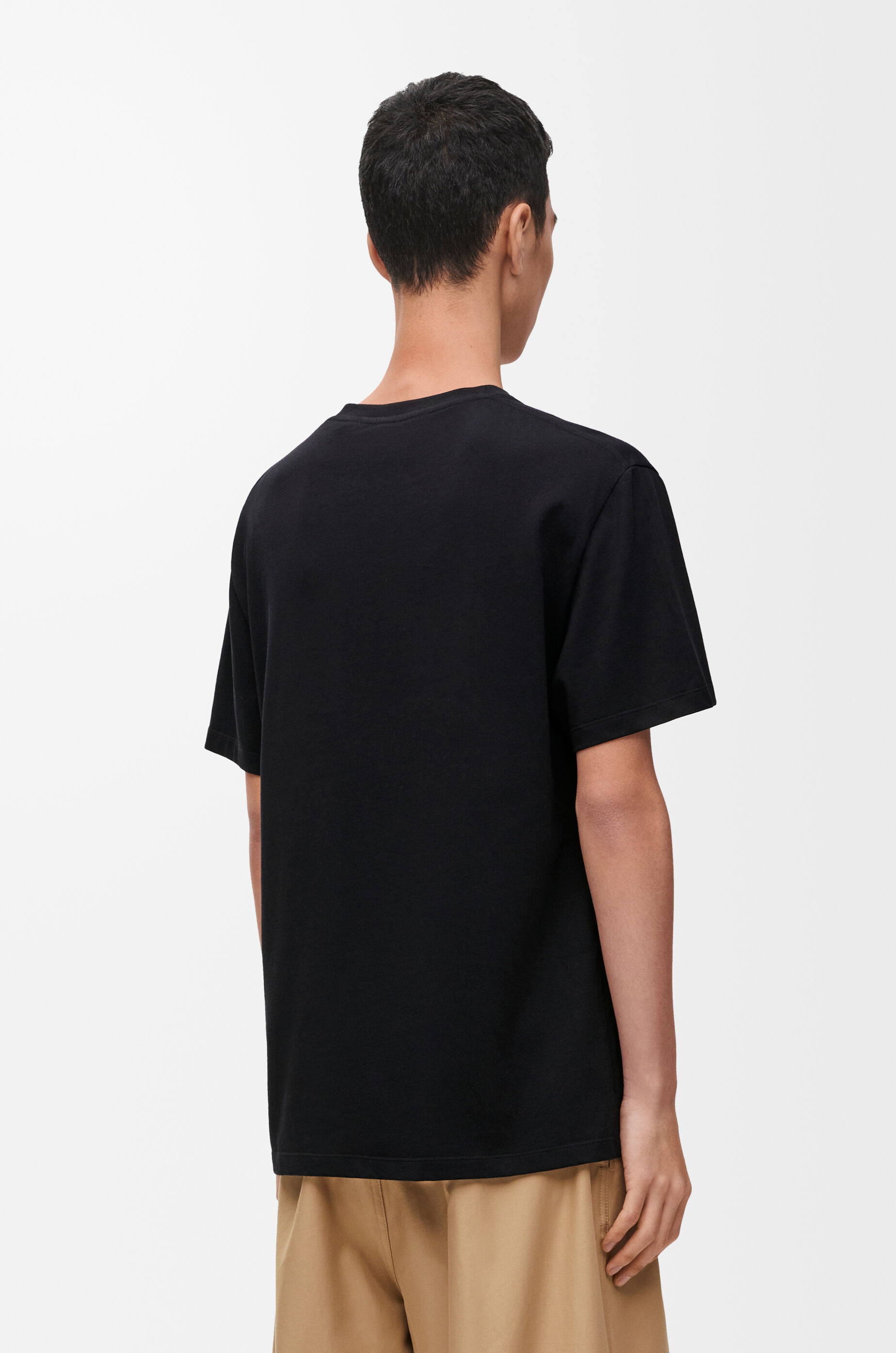リラックスフィット Tシャツ(コットン) ブラック - LOEWE リラックスフィット Tシャツ(コットン) ブラック - LOEWE