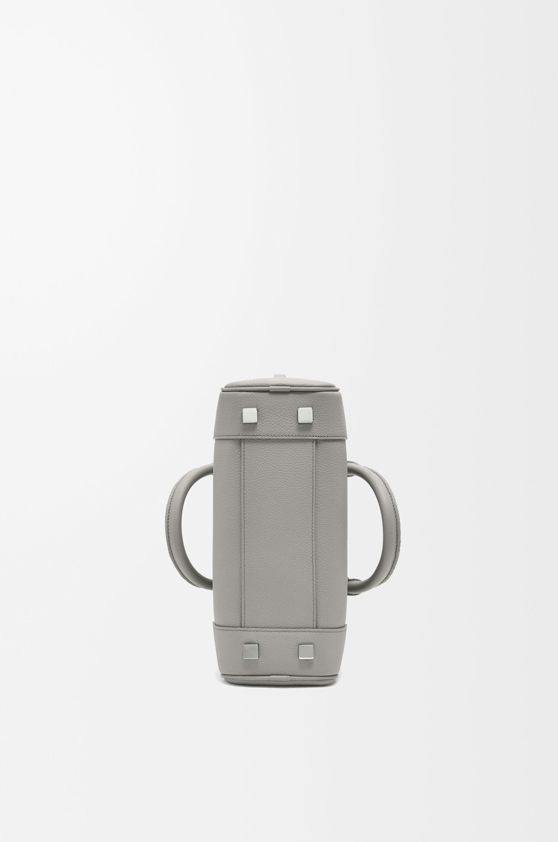 LOEWE Amazona 23 bag in soft grained calfskin Pearl Grey