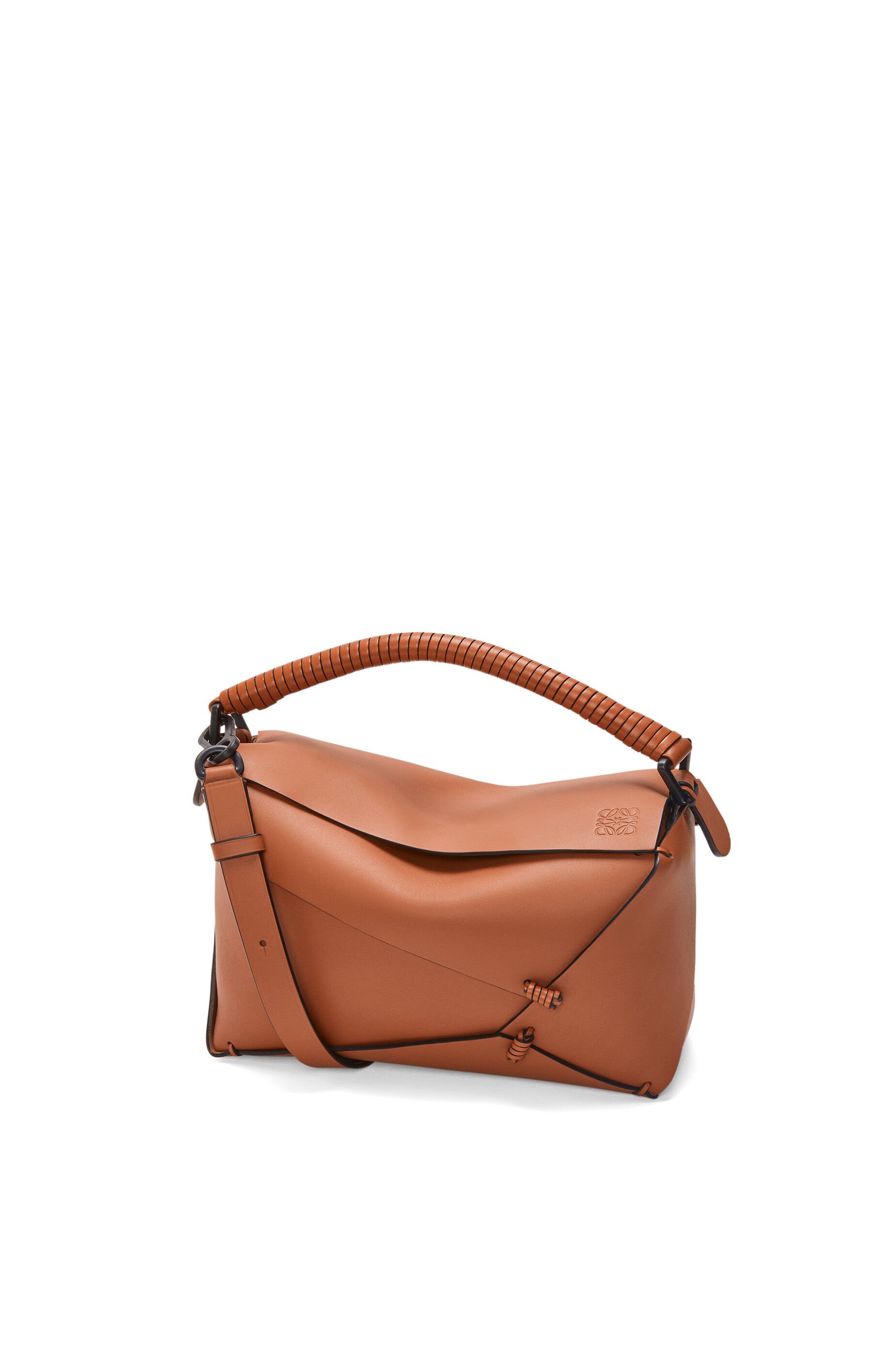 Small Puzzle bag in calfskin Tan LOEWE