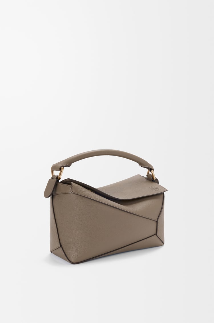 LOEWE パズルエッジ バッグ スモール（ソフトグレインカーフ） トープ