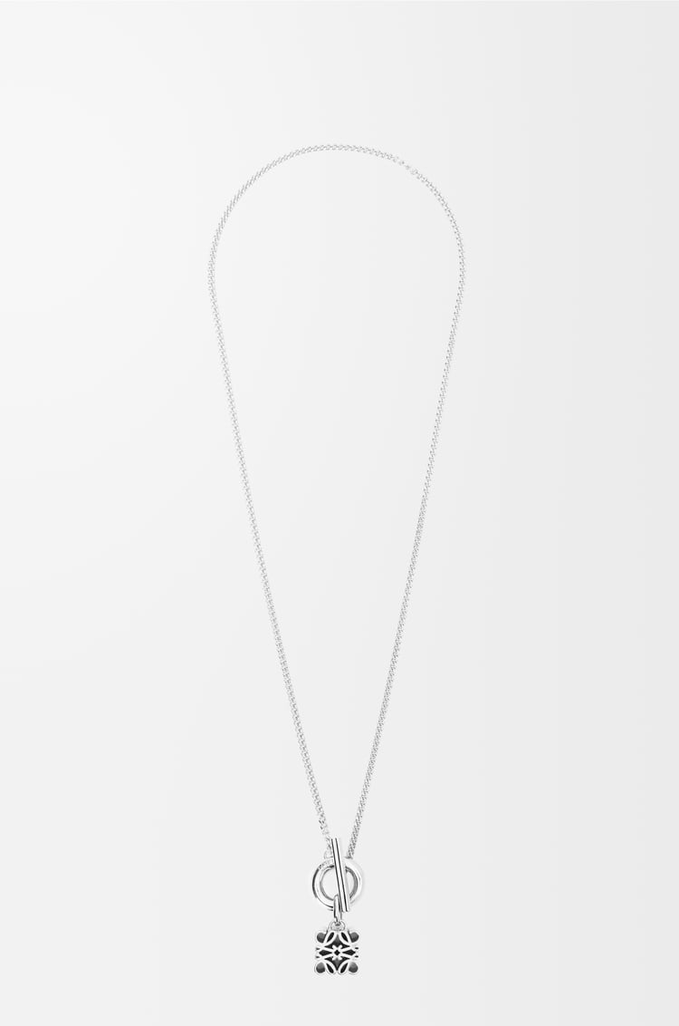 LOEWE Anagram pendant in sterling silver Silver