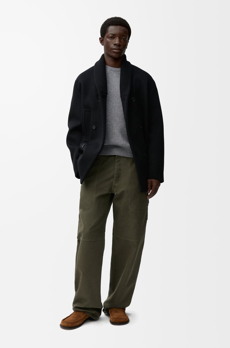 LOEWE ピーコート（ウール） ブラック