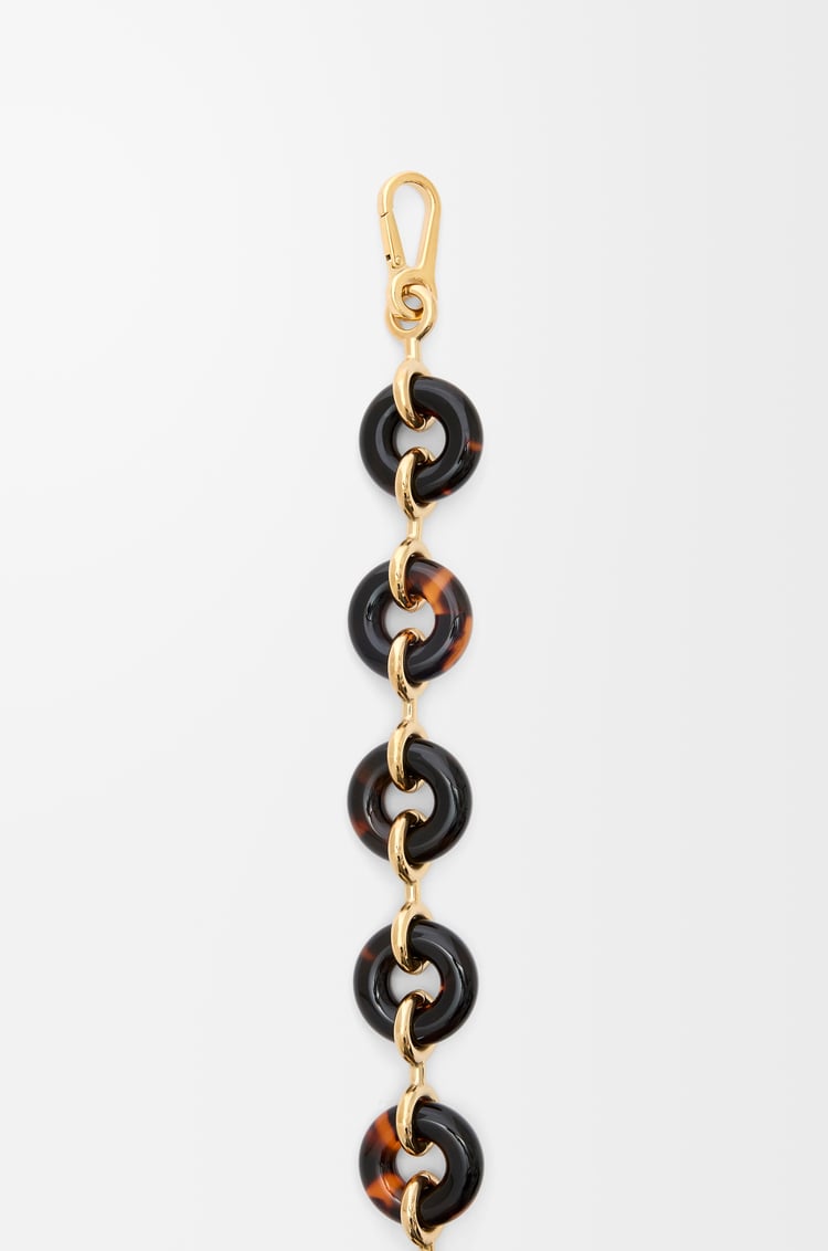LOEWE Chunky donut chain Black/Honey