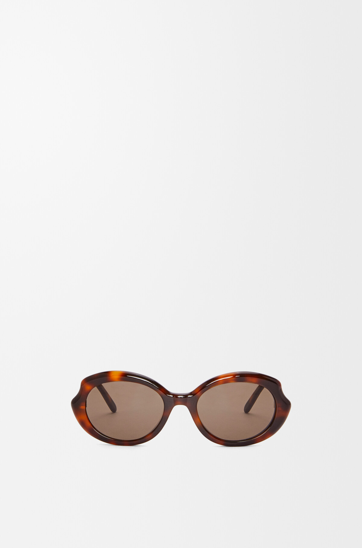 Loewe LW40164U 32E Sunglasses Shiny Gold Oval Frame, Brown Lenses G821MN0X02_3605_1F.jpg?sw=1200  main image 3