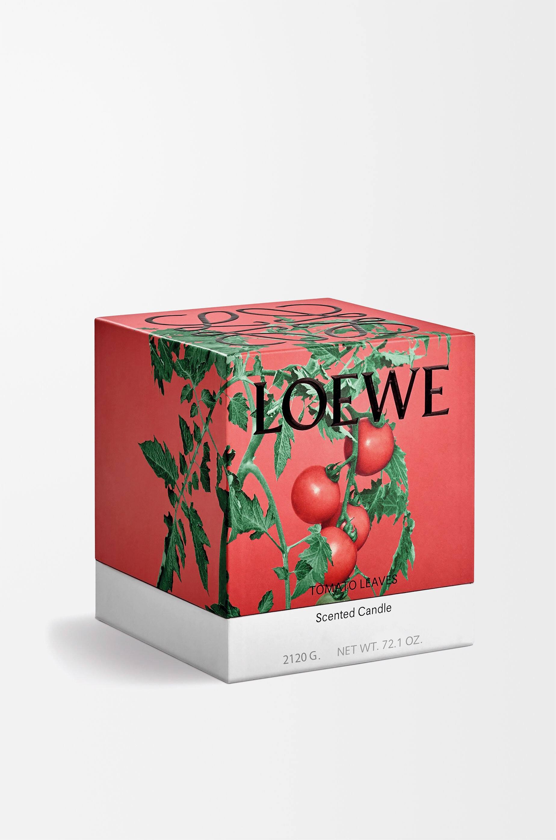 【着後レビューで 送料無料】 キャンドル トマトリーフ ラージ LOEWE - レッド キャンドル
