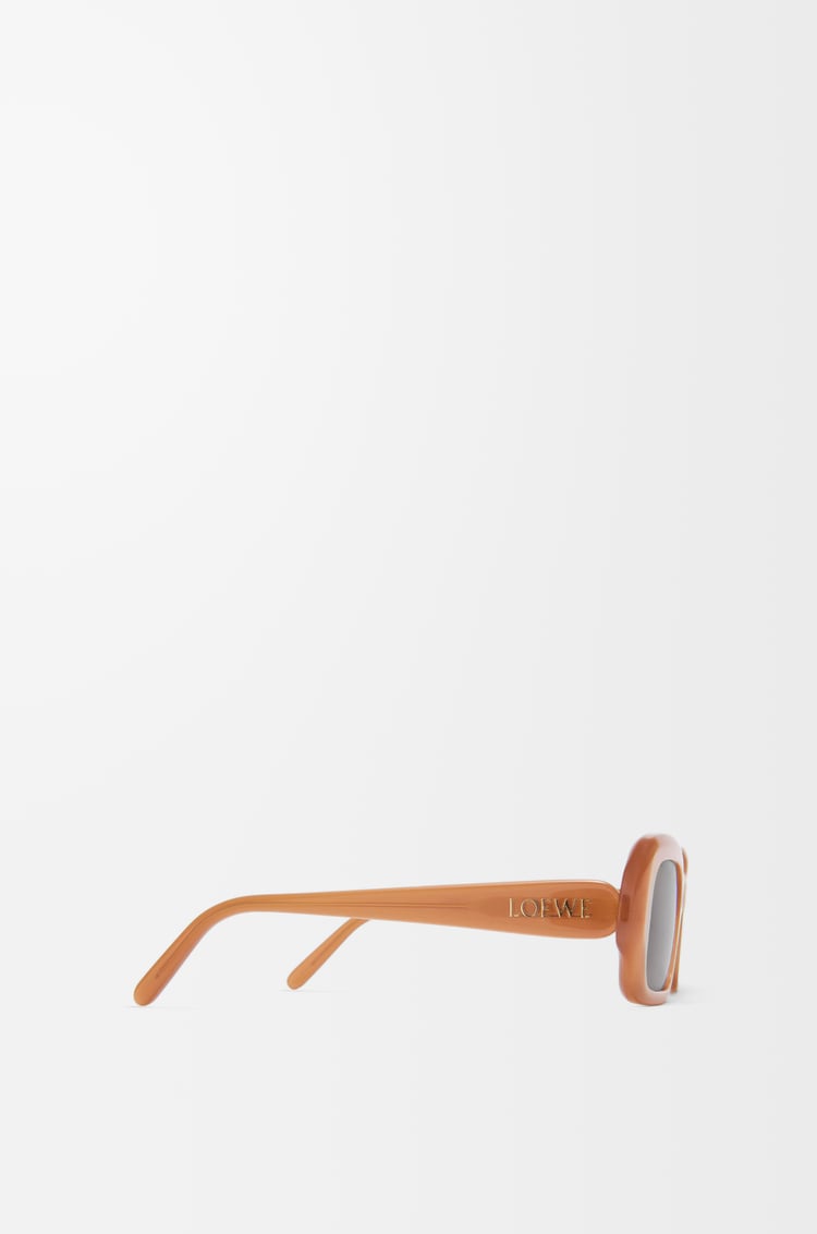 LOEWE Rectangular Slim sunglasses Light Caramel