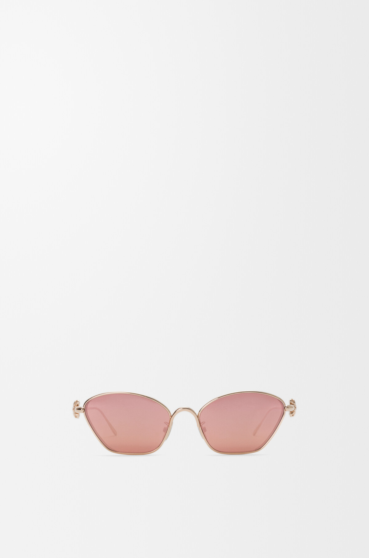 Anagram Bombé Hexagon sunglasses Pink - LOEWE USA Official 