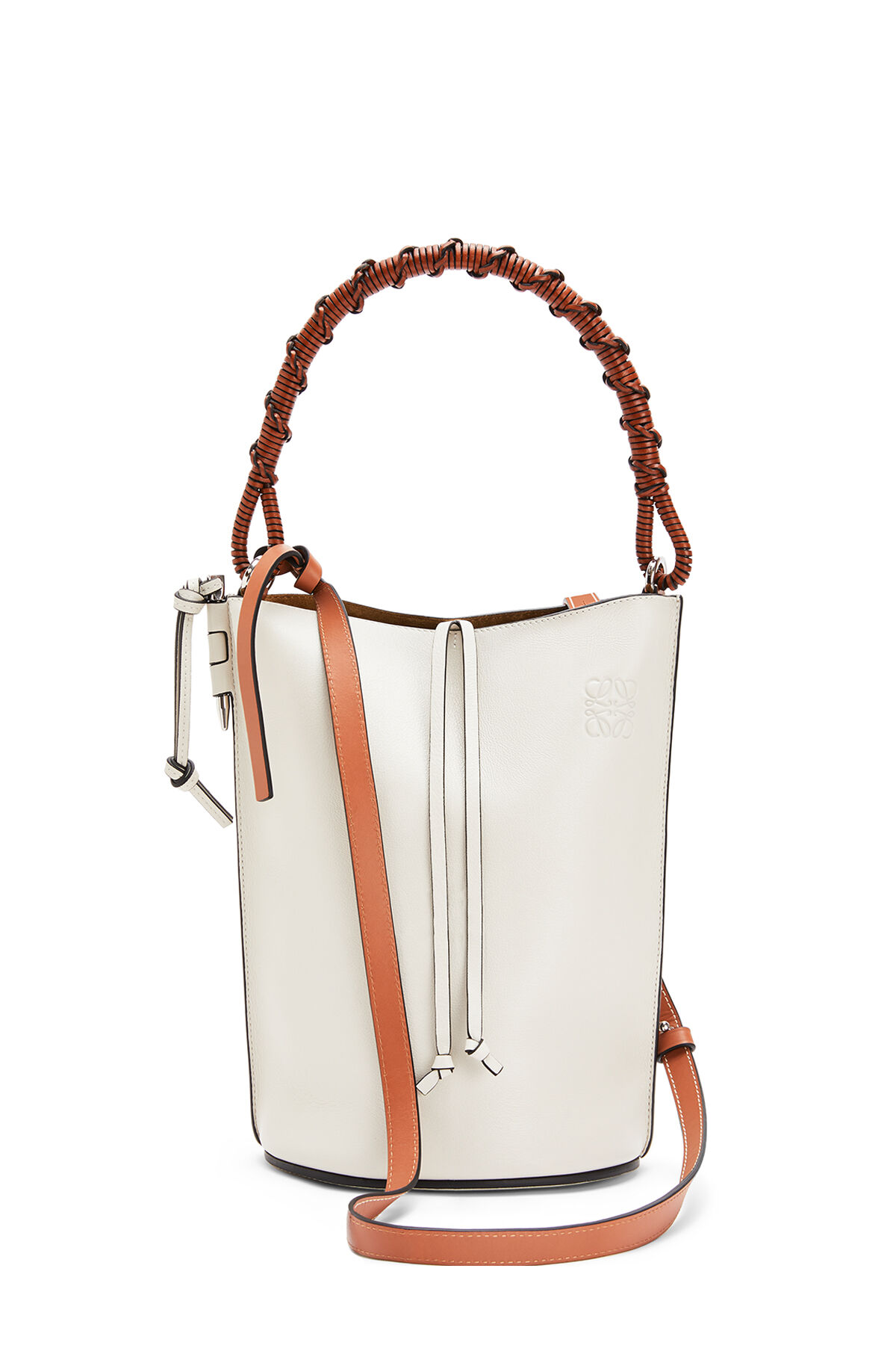 Gate Bucket Handle Bag Soft White LOEWE